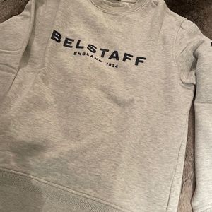 Long sleeve Belstaff light grey top